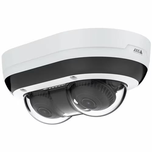 AXIS 02944-001 P4708-PLVE 2x 8 MP Dual Sensor Panoramic Camera 3840x2160 White