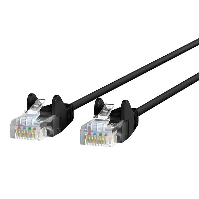 Belkin CE001B06-BLK-S 6Ft CAT6 RJ45 Slim Snagless Ethernet Network Cable Black