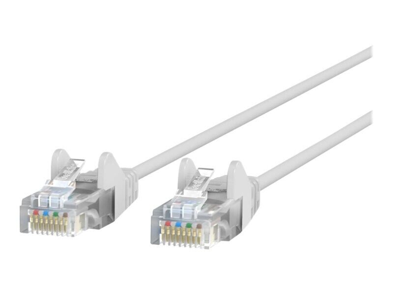 Belkin CE001B06-WHT-S 6Ft CAT6 RJ45 Slim Snagless Ethernet Network Cable White