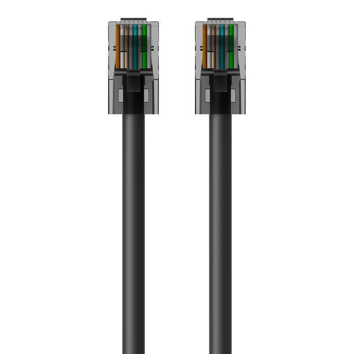 Belkin A3L980-06-BLK-S 6Ft CAT6 RJ45 Snagless Ethernet Network Cable Black