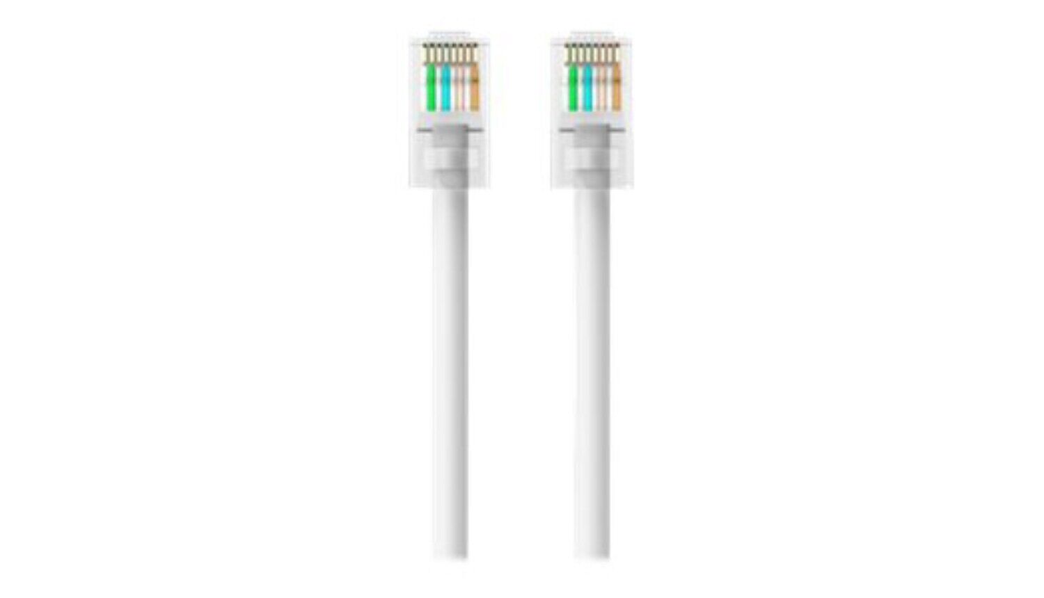 Belkin A3L791-05-BLU-S 5Ft CAT5e RJ45 Snagless Ethernet Network Cable White