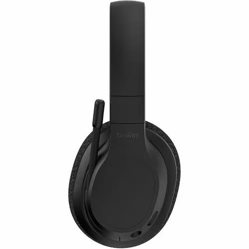 Belkin AUD005BTBLK SoundForm Adapt Wireless 3.5mm USB Over-Ear Headset Black