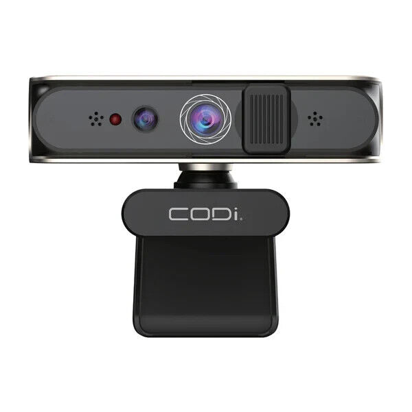 Codi A05023 Allocco HD 1080P 30FPS IR Facial Recognition Webcam Zoom Skype Teams