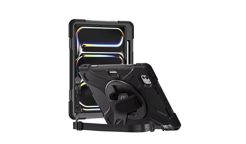 Codi C30705090 Rugged 360-Protection iPad Pro 11" M4 Case 2024 w Strap Black
