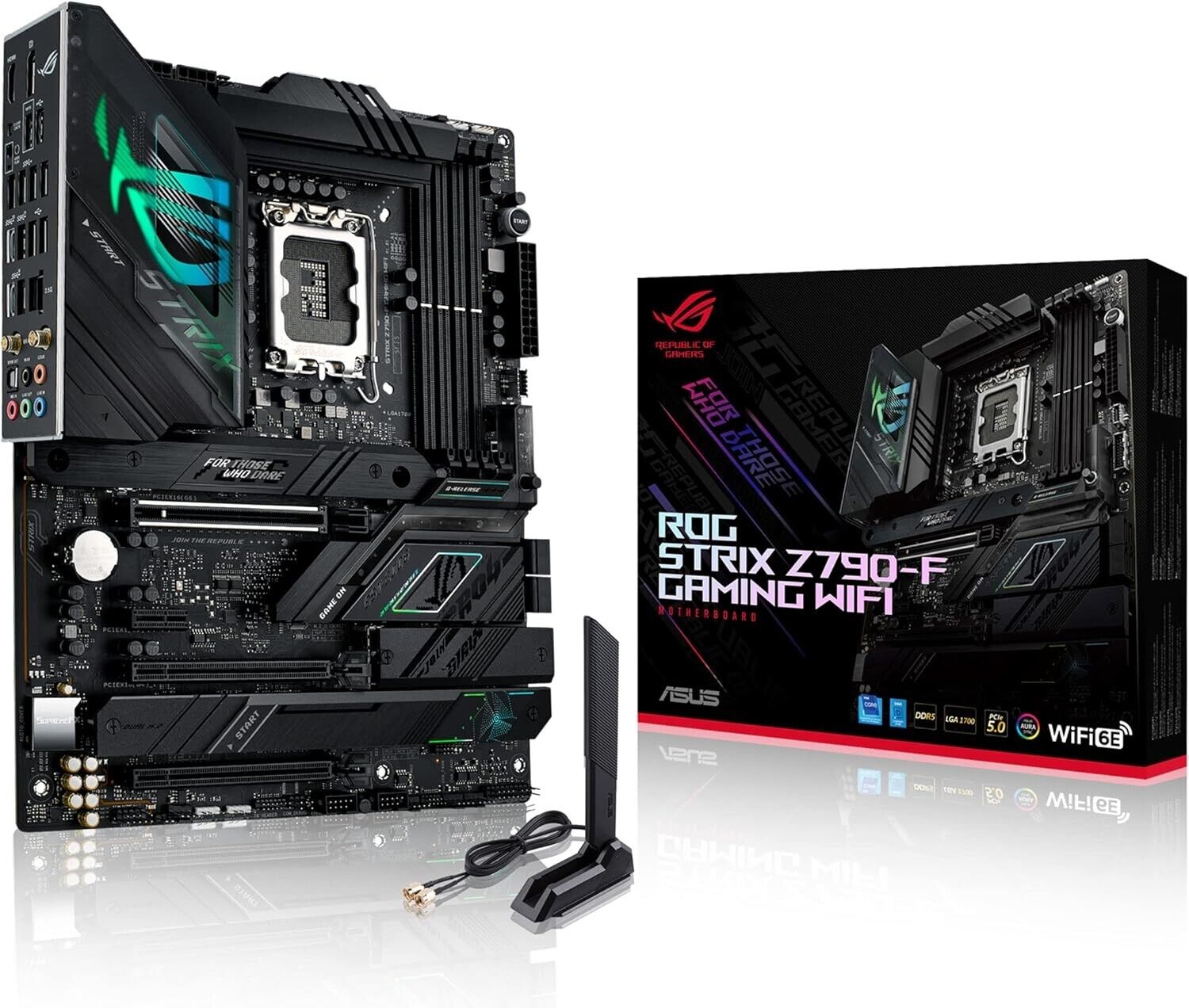 Asus ROG MAXIMUS Z890 EXTREME MB LGA1851 4xDDR5 HDI- TBolt M2 SATA 2.5-ETH EATX