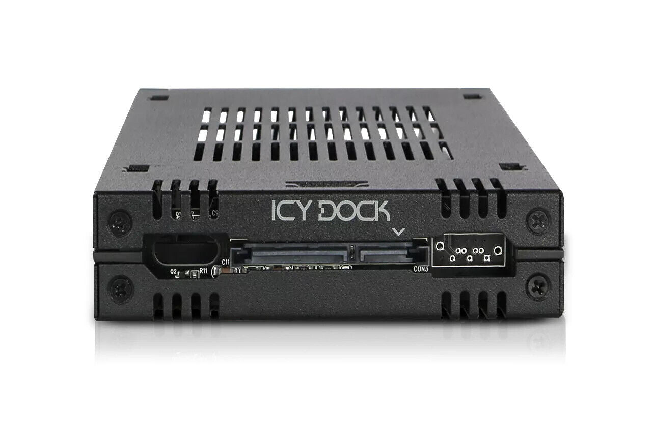 Icy Dock MB741SP-B ExpressCage 2.5" SAS SATA HDD SSD Mobile Rack for 3.5" Bay