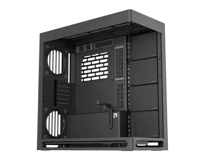 HAVN HS420-06 Central GPU Airflow 4-Storage-Bay Mid Tower Computer PC Case Black