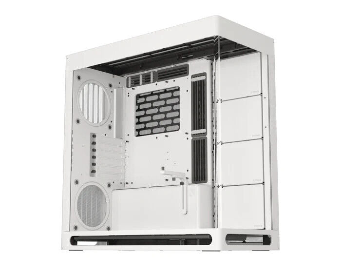 HAVN HS420-05 Central GPU Airflow 4-Storage-Bay Mid Tower Computer PC Case White
