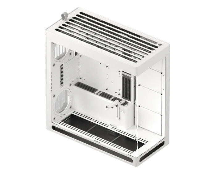 HAVN HS420-05 Central GPU Airflow 4-Storage-Bay Mid Tower Computer PC Case White