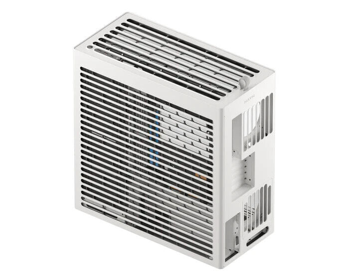 HAVN HS420-05 Central GPU Airflow 4-Storage-Bay Mid Tower Computer PC Case White