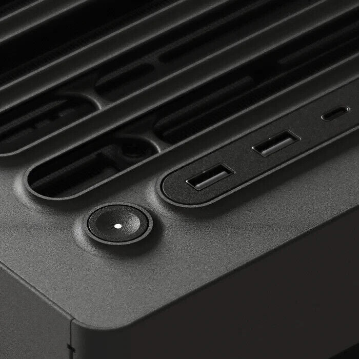 HAVN HS420-08 VGPU Vertical GPU Airflow 4-Storage-Bay Mid Tower PC Case Black