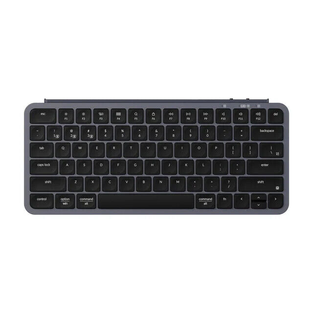 Keychron KB B1P-K1 B1 Pro Ultra-Slim Wireless 2.4G Bluetooth Space Gray Keyboard