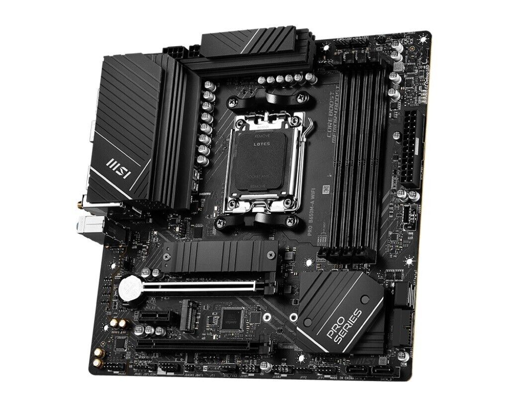 MSI B650MAWIFI MB AMD B650 PRO AM5 4xDDR5 HDI- DP M.2 RAID 2.5GBe WiFi6E BT5.1