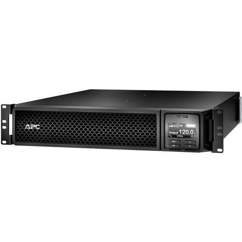 APC SRT1500RMXLA Smart UPS SRT 2U Rack 6x NEMA 5-15R Outlets 1500VA 1350W 480J