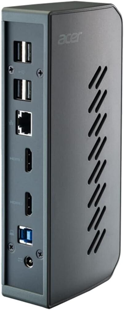 Acer GP.DCK11.00J U301 USB-A/B 3.1 Gen 1 Dock Docking Station HDMI RJ45 Black