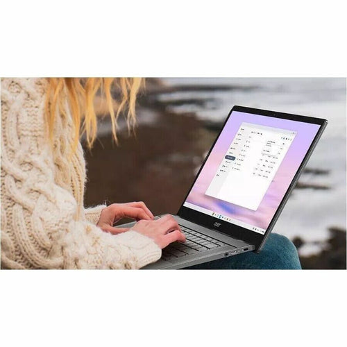 Acer NX.KRDAA.001 14" Chromebook Plus 514 Touch Ryzen 3 8GB 256GB CAM SPKR Iron