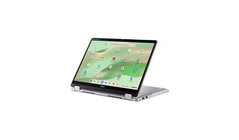 Acer NX.KWKAA.001 14" Chromebook Spin 314 2in1 Touch i3 8GB 128GB CAM SPKR SILV