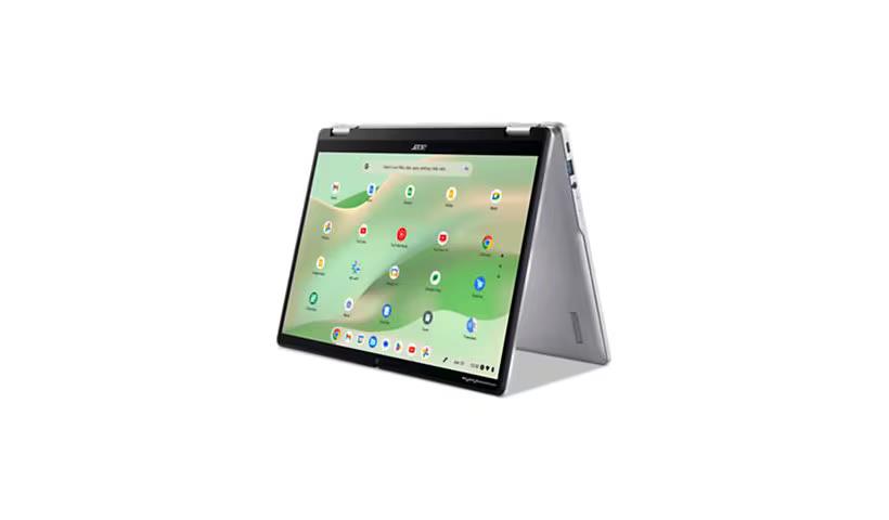 Acer NX.KWKAA.001 14" Chromebook Spin 314 2in1 Touch i3 8GB 128GB CAM SPKR SILV