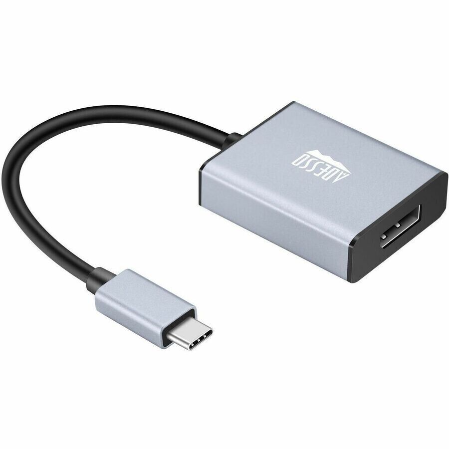 Adesso AUH-5030 5" USB-C to DsplayPort DP Female Converter Adapter 3840x2160 Gra