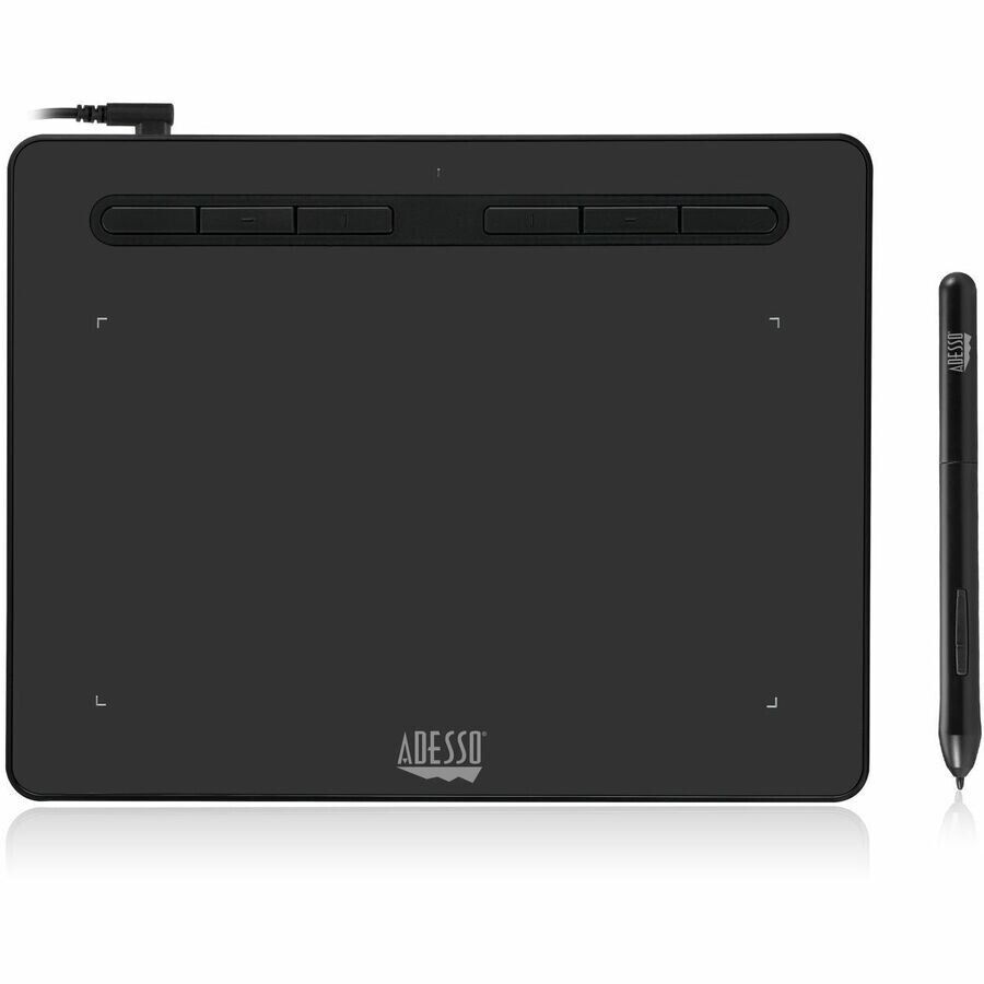 Adesso Cybertablet K8 8"x5" Graphics Tablet Pen 5080lpi 8192 Pressure Level