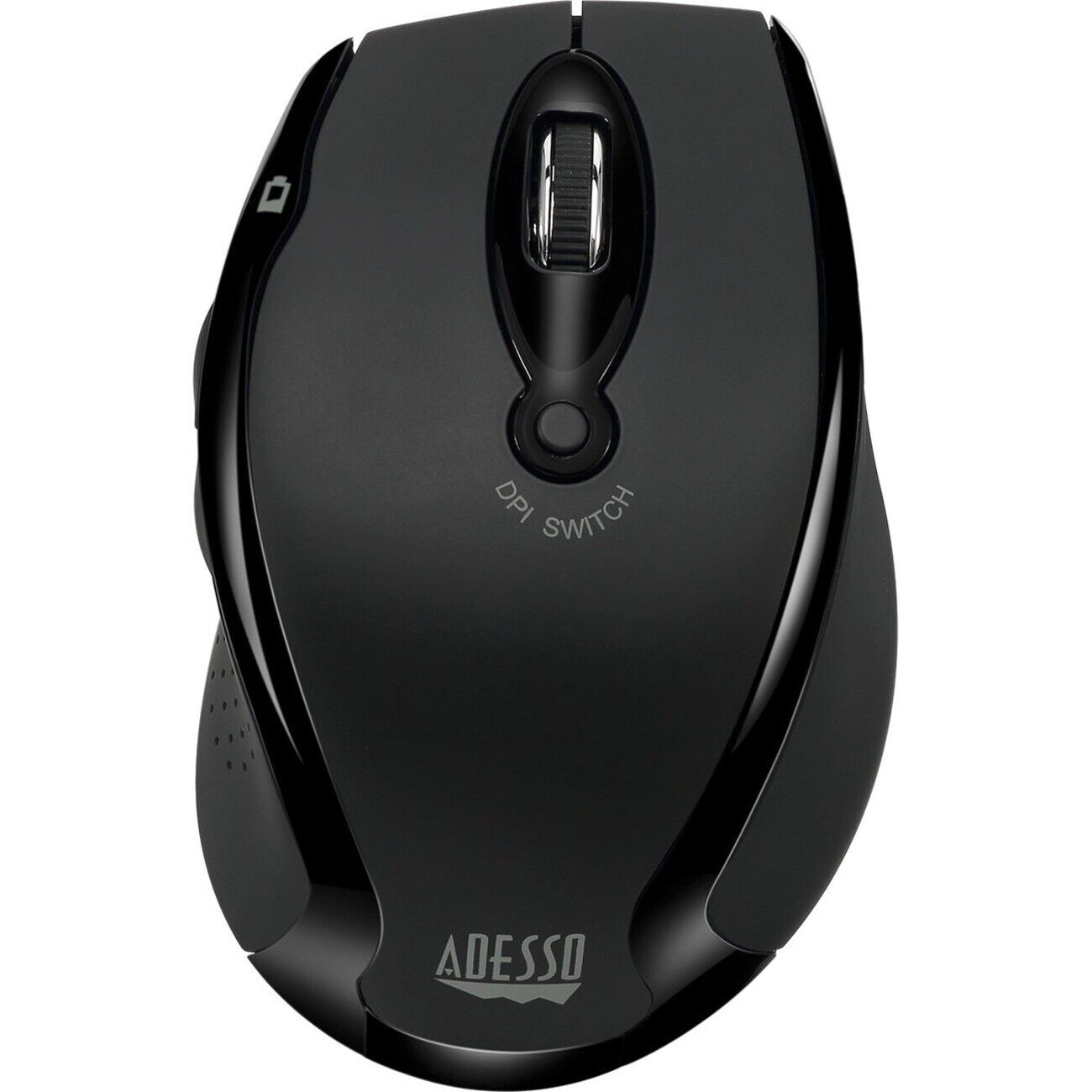 Adesso iMouse M20B Wireless Ergonomic Right Handed Mouse 1500dpi 6 Btns Scroll