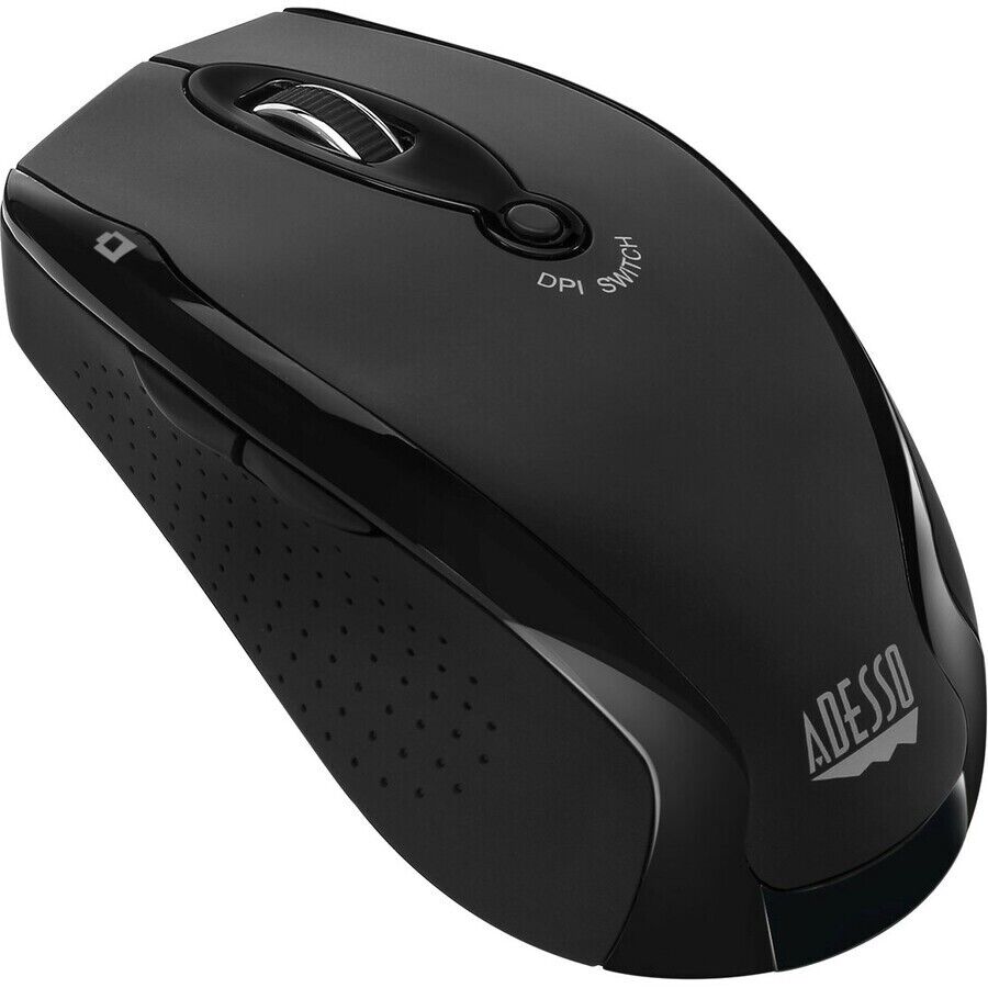 Adesso iMouse M20B Wireless Ergonomic Right Handed Mouse 1500dpi 6 Btns Scroll