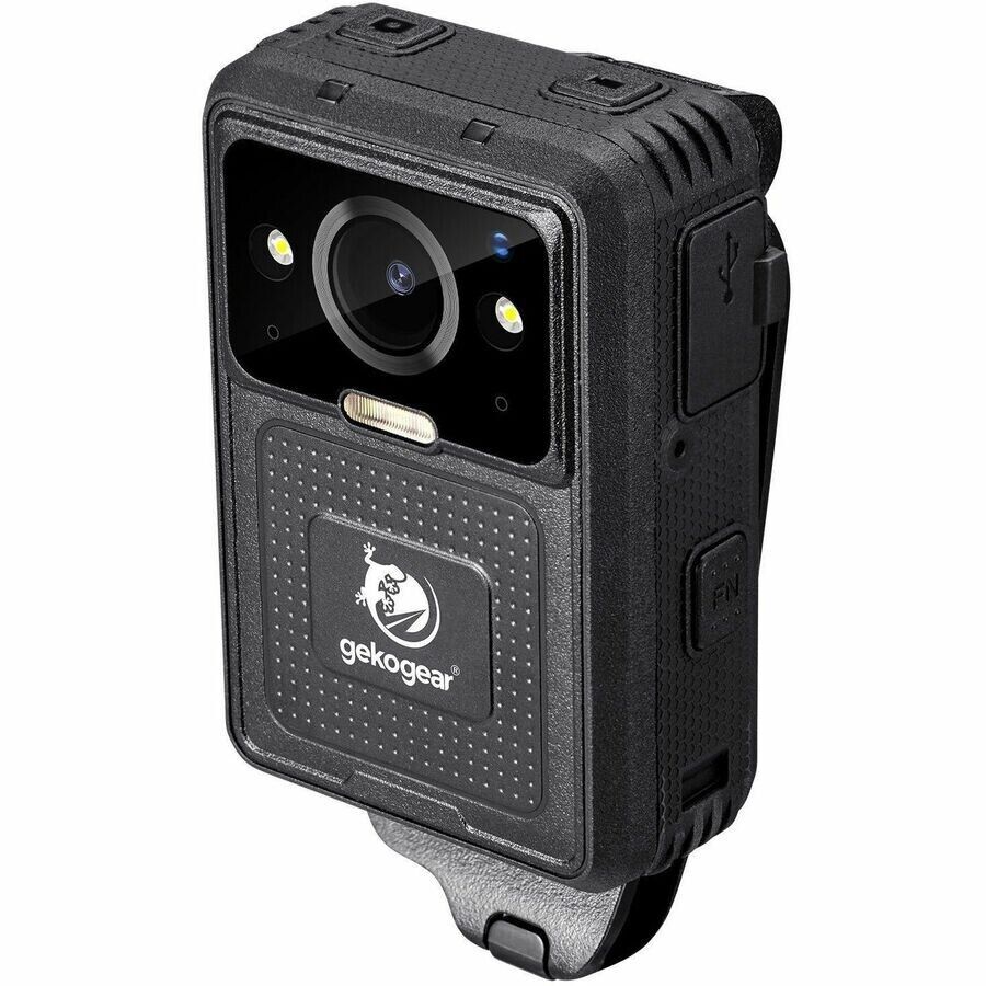 Adesso Aegis 400 GekoGear 2" LCD Digital Camcorder 32MPG 4K 128GB BT WF Body Cam