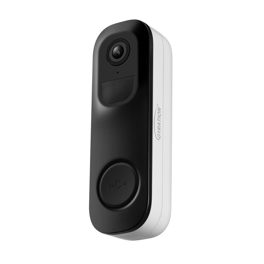Adesso Cyberview3000 3MPG WIFI Doorbell Smart Camera 2048x1536 15FPS 2.8mm White