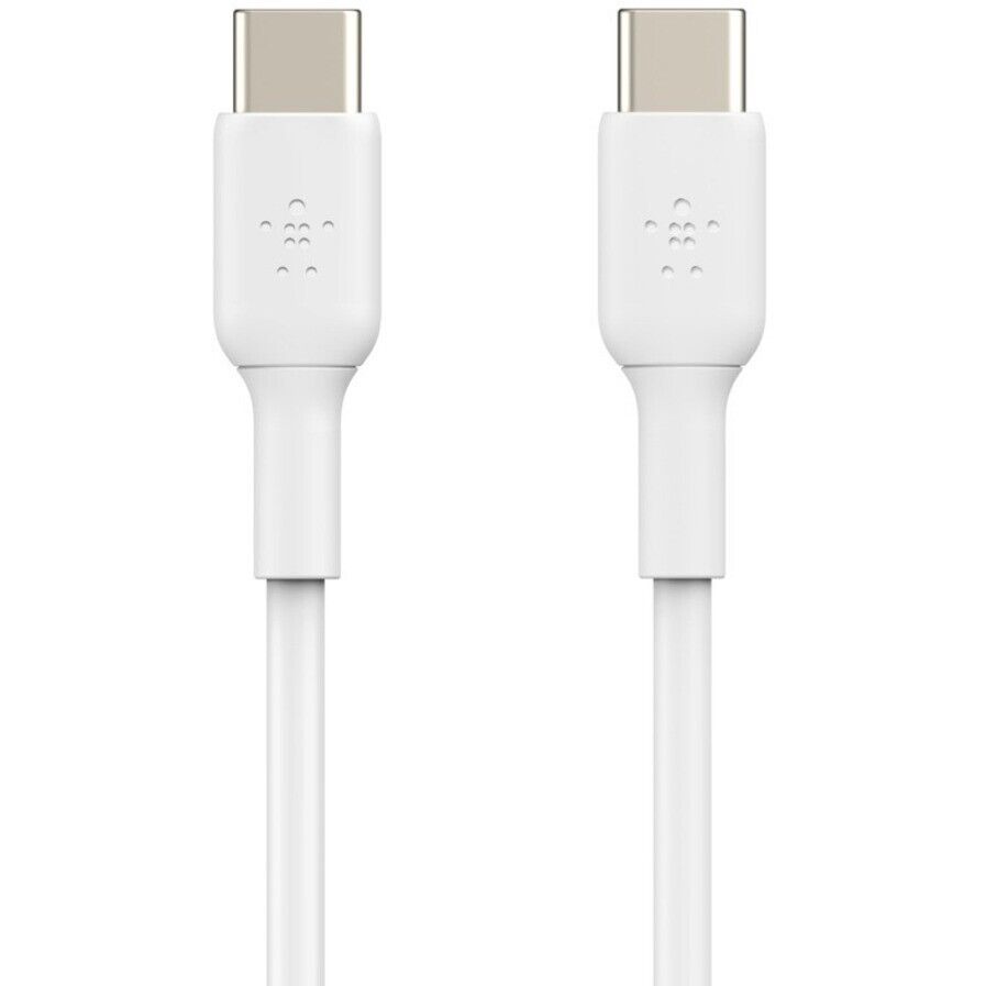Belkin CAB003bt2MWH 6.6 Ft USB-C to USB-C Slim Cable for Power & Data Adatper Wh
