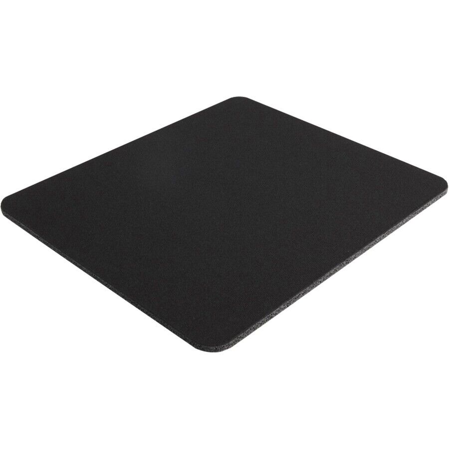 Belkin F8E089-BLK 8" x 9" x .025" Smooth Surface Mouse Pad Rubber Non-Slip Black