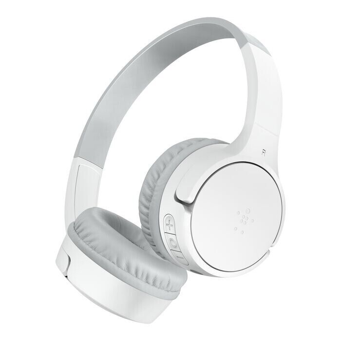 Belkin AUD002btWTV3 SoundForm Over the Head Mini Headset 3.5mm Bluetooth White