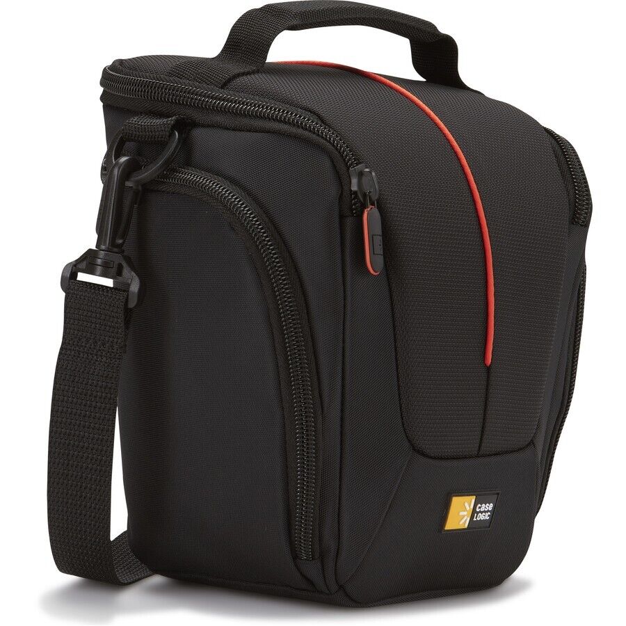 Case Logic 3201025 DCB-306 Camera Accessories Carrying Case w Strap Handle Black