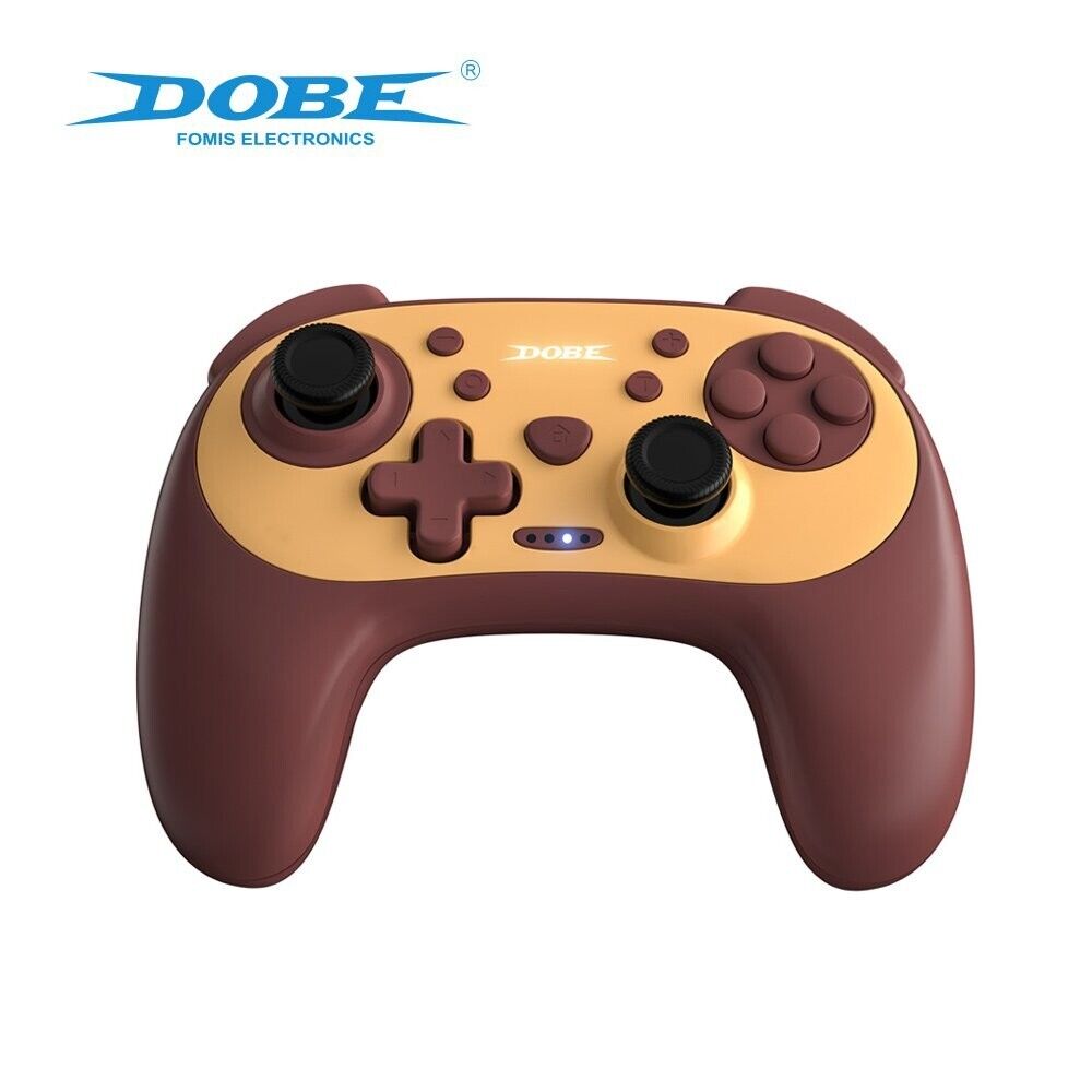 DOBE TNS-2101 YELLOW + BROWN TNS-2101 Bluetooth Wireless Gaming Controller