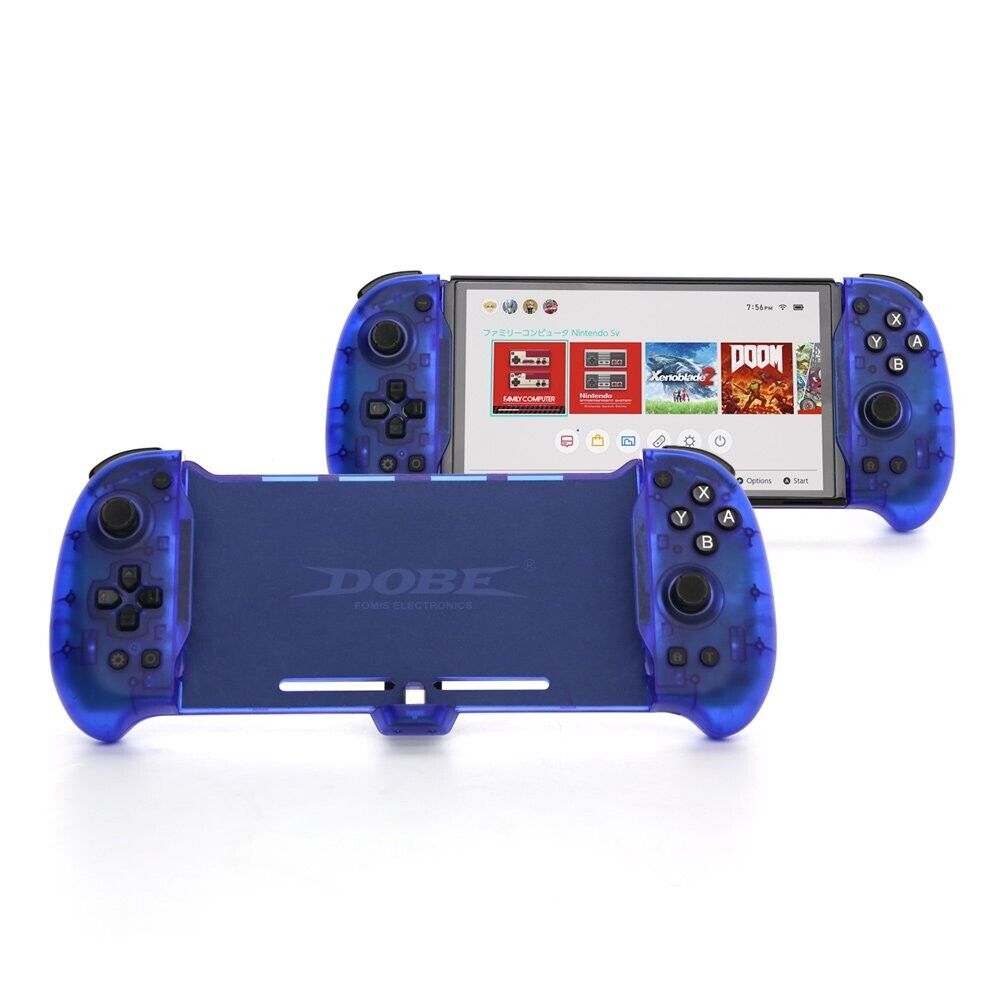 DOBE TNS-1188 BLUE Eggshell ControllerGripcon Switch Controller for Handheld