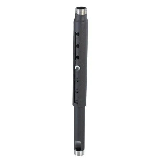 Chief CMS0203 2-3' Adjustable Extension Aluminum Column 1 Inch Increments Black
