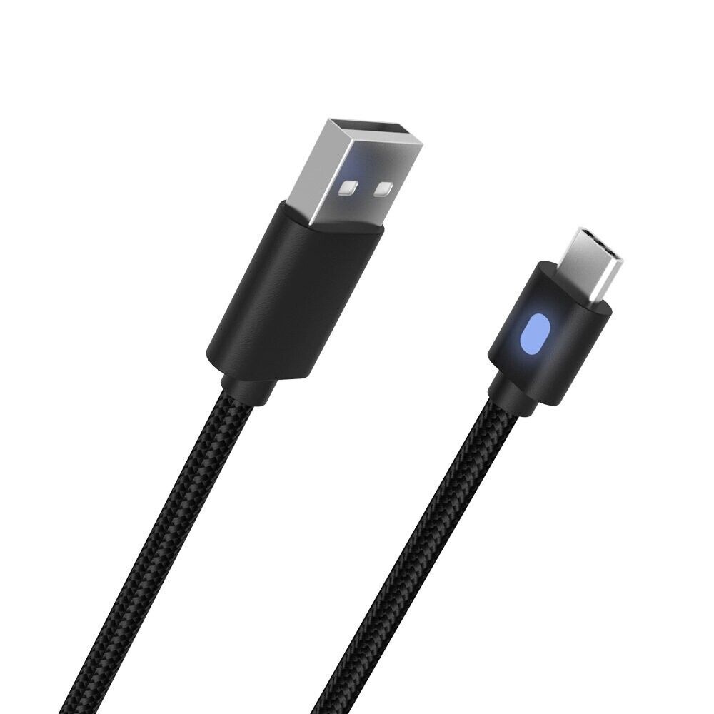 DOBE TY-0803B 10ft Braided USB C Stronger 1A Charging Cable Compatible with ps5