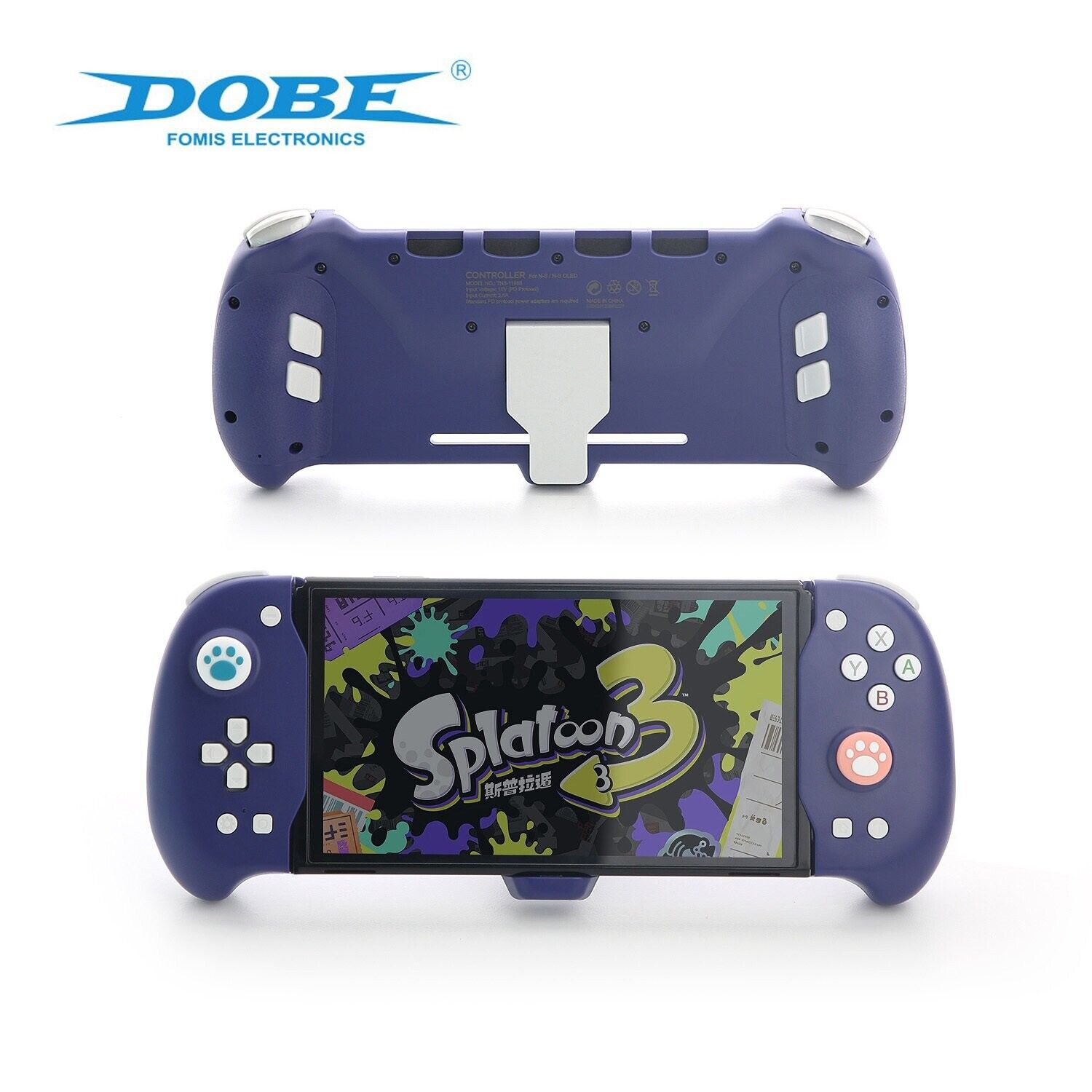 DOBE TNS-1188B Hall Effect Plug-play Handheld Mode SWICTH Controller w Kickstand