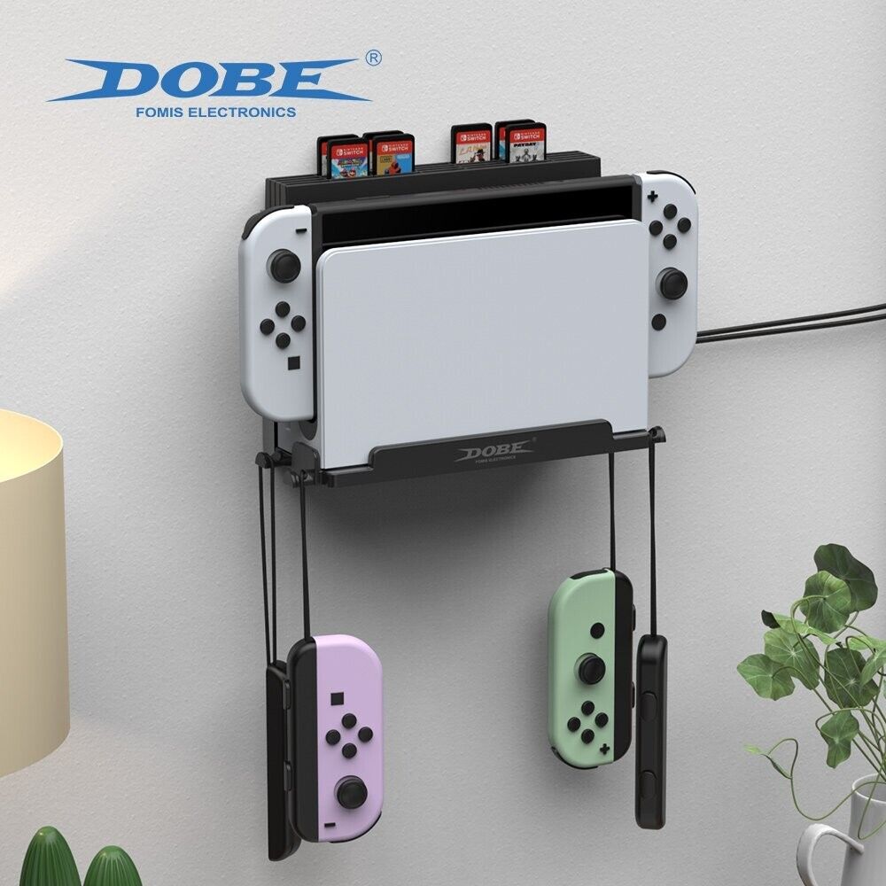 DOBE TNS-3118 Switch Wall Mount Bracket, Compatible with SWITCH / OLED, TNS-3118