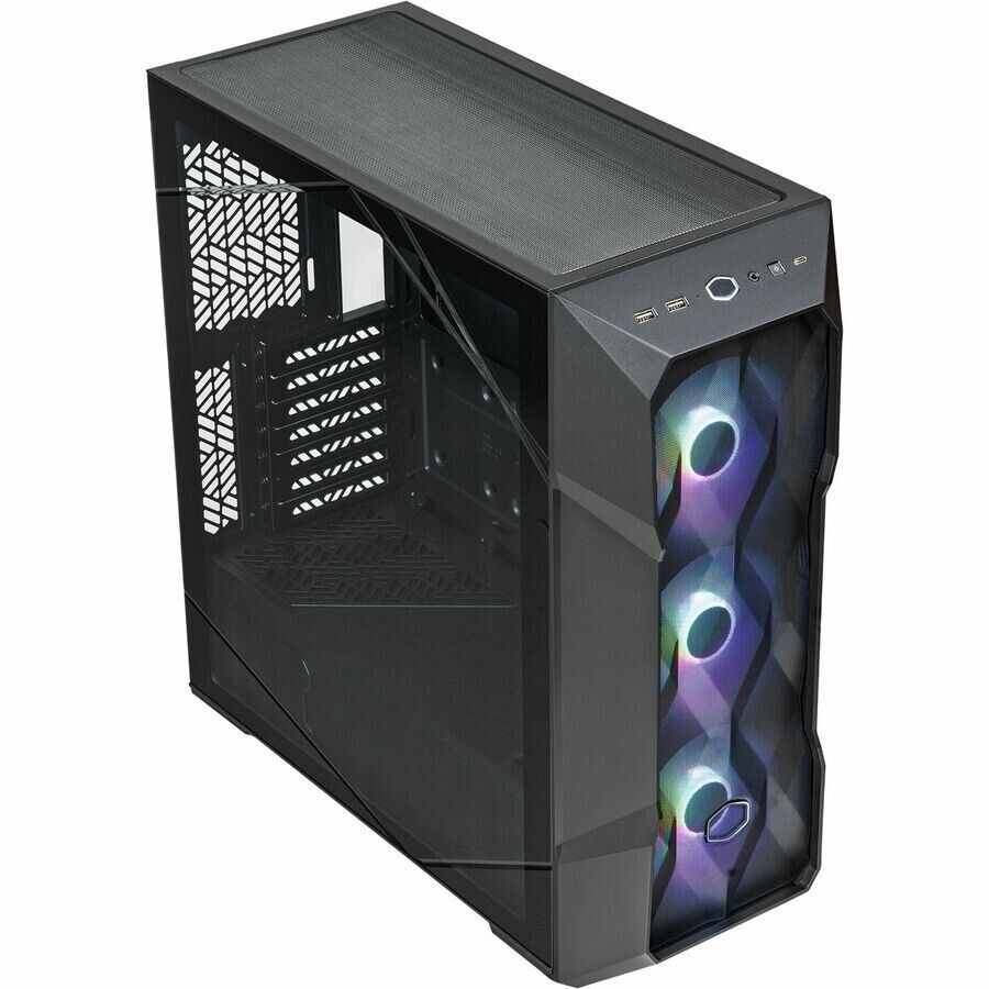 Cooler Master TD500V2-KGNN-S00 MasterBox TD500 Mesh V2 Mid-Tower PC Case Black
