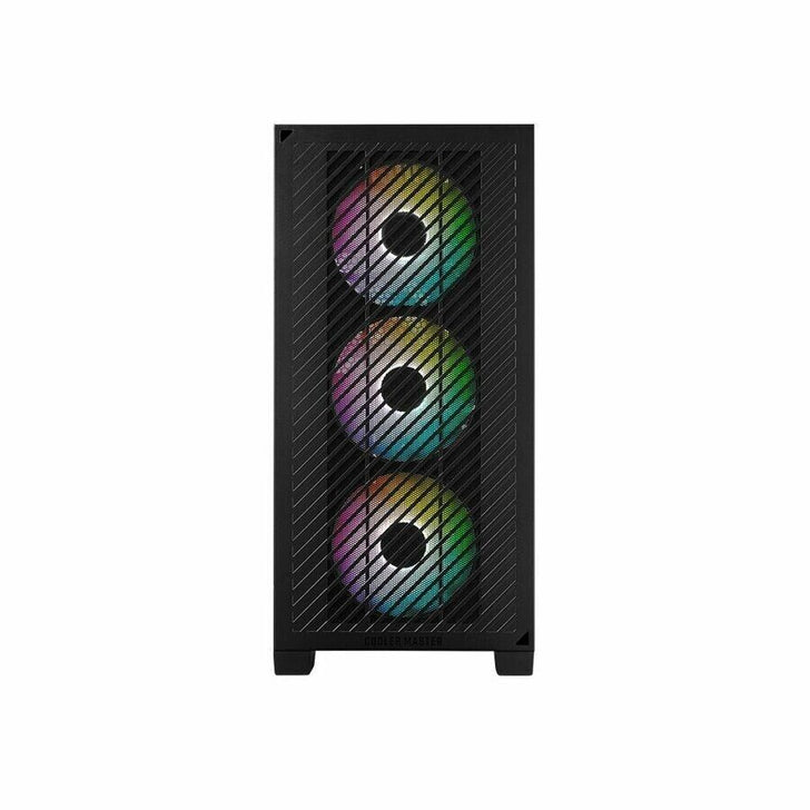 Cooler Master E301-KGNN-S00 Elite Mini Tower 3x1200mm ARGB FAN PC Case Black