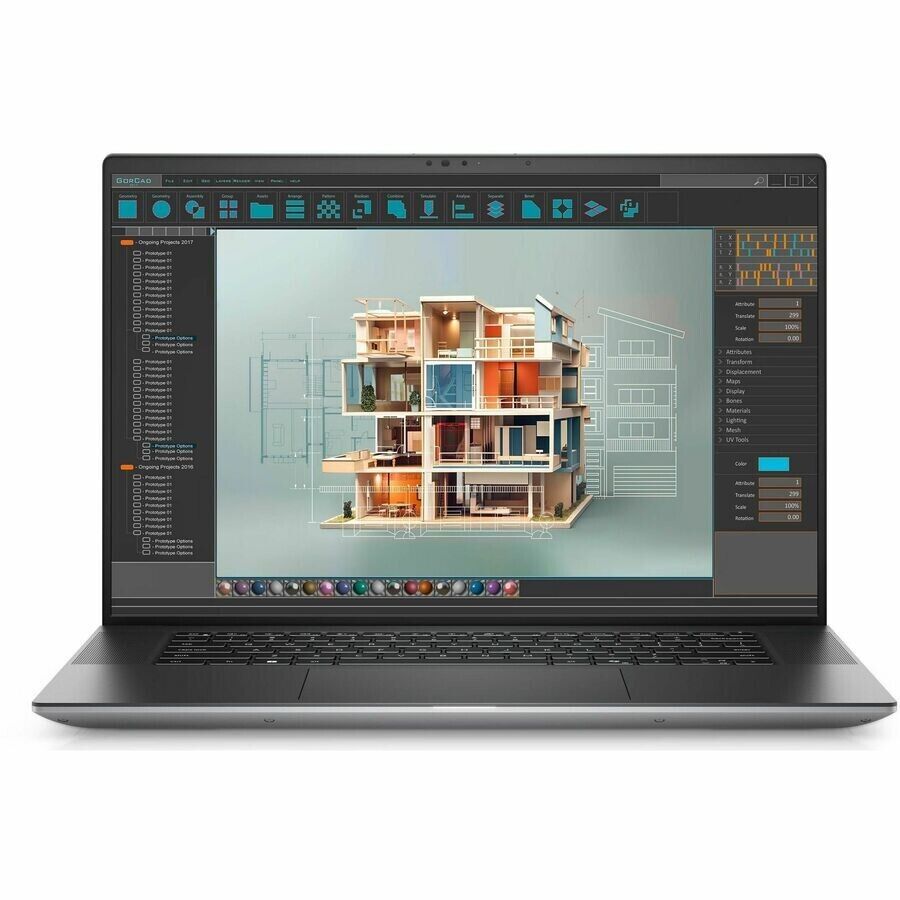 Dell W7XCG Precision 5690 16" Intel Core Ultra 7-165H 32GB 512GB 1920x1200 W11P