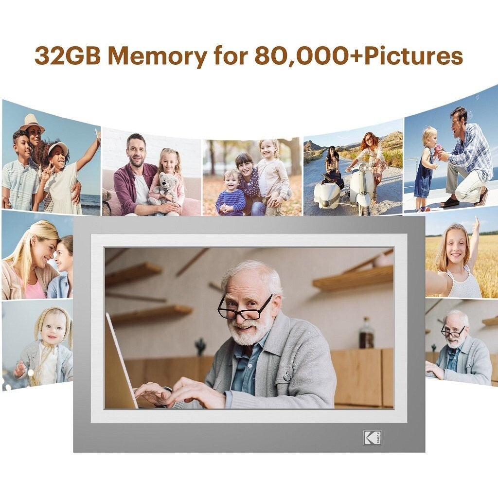 Kodak RWF-116B GREY 11.6-Inch Wi-Fi Enabled Advanced Digital Photo Frame