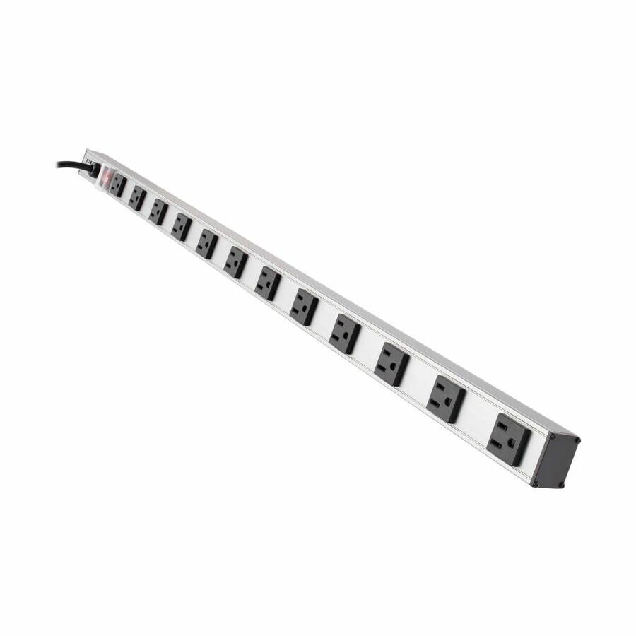 Eaton PS3612 12-Outlet 36" Vertical Power Strip 15A RackMount w 15Ft Cord Silver
