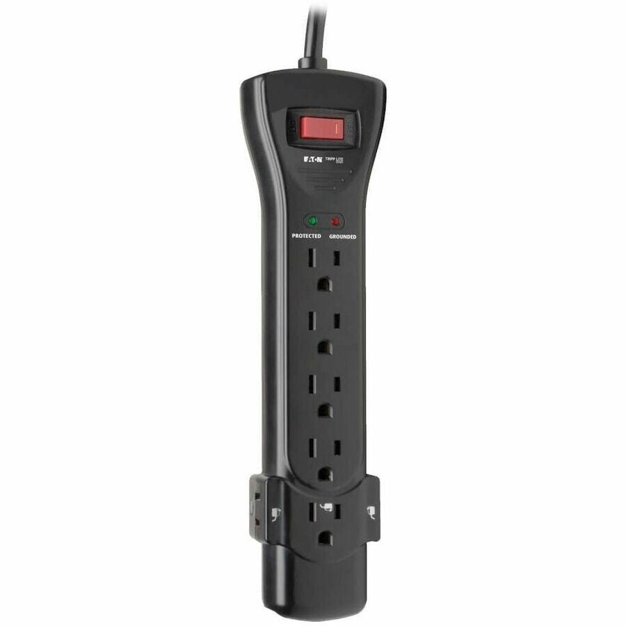 Eaton SUPER7B 7-Outlet Power Surge Protector w 7Ft Cord 2160 Joules LED Black