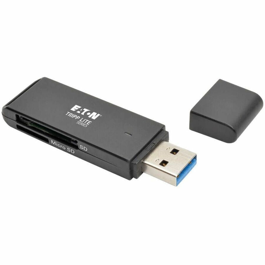 Eaton U352-000-SD USB 3.0 SuperSpeed SD MicroSD SDHC SDXC MMC Memory Card Reader