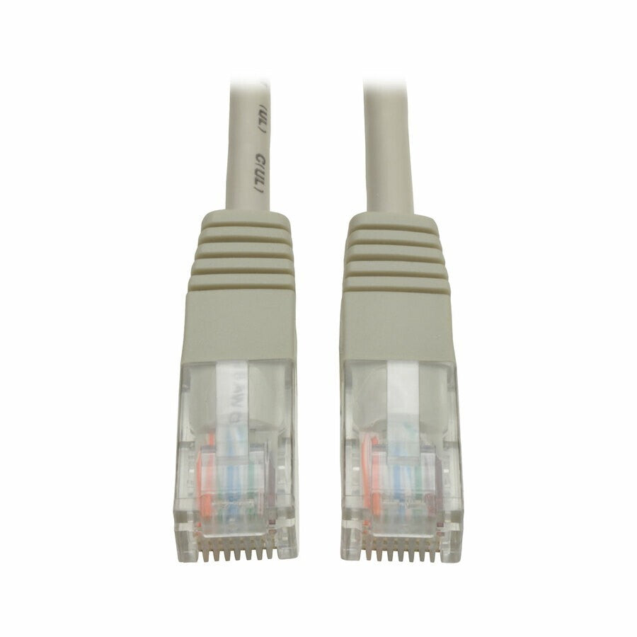 Eaton N002-015-GY 15Ft Cat5E Molded UTP Ethernet Cable RJ45 M/M 350MHz Gray