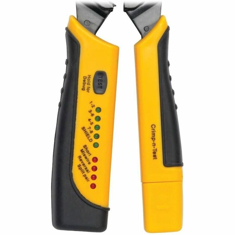 Eaton T100-001-TST Wire Crimper & LED Tester for RJ11 RJ12 RJ45 Ergonomic Design