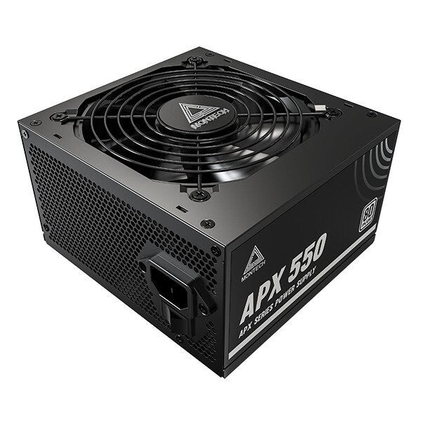 Montech APX 550W APX Series Power supply (internal) - DC-DC - ATX12V - 80 PLUS
