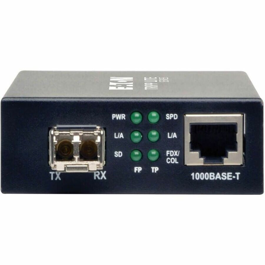 Eaton N785-001-LC-MM 0/100/1000 LC Multimode Fiber to Ethernet Media Converter