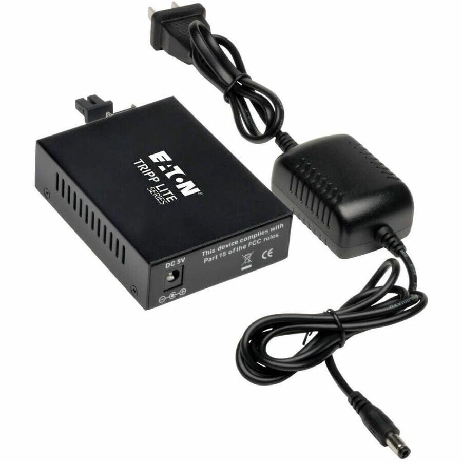 Eaton N785-001-LC-MM 0/100/1000 LC Multimode Fiber to Ethernet Media Converter